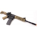 АВТОМАТ ПНЕВМ. G&G CM16 Raider L 2.0E, body - plastic Desert Tan (130-140 m/s) EGC-16P-R2E-DNB-NCM